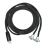 Silver-Finish Electrostatic Headphone Cable
